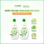 Combo 2 chai Nước tắm thảo dược Dr.Papie SIZE LỚN TIẾT KIỆM giúp giảm rôm sảy an toàn cho bé sơ sinh (500ml/chai)