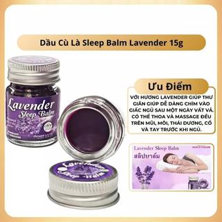 Lavender Sleep Balm 15g Thái Lan – Dầu Cù Là Oải Hương Thư Giãn, Hương Lavender Nhẹ Nhàng