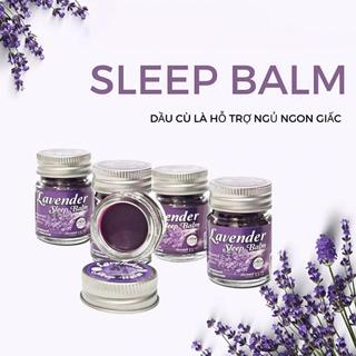Lavender Sleep Balm 15g Thái Lan – Dầu Cù Là Oải Hương Thư Giãn, Hương Lavender Nhẹ Nhàng