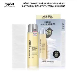 Nước thần keo ong Toner CNP Bản upsize 300ml + 190 cotton pad