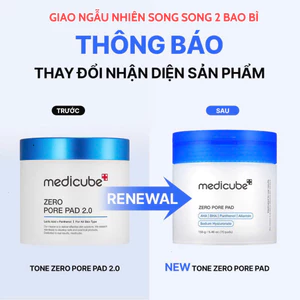 Toner Miếng Sạch Da Medicube ZERO PORE PAD 2.0 - 100ml / 70 miếng