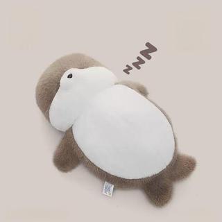 Hải cẩu nằm ngửa, thú bông chó con dễ thương, gối ôm khi ngủ giao từ kho Hà Nội