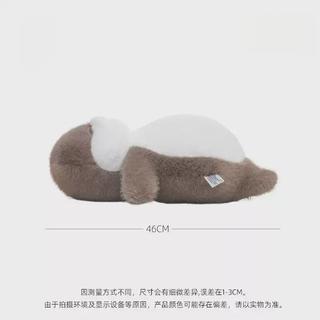 Hải cẩu nằm ngửa, thú bông chó con dễ thương, gối ôm khi ngủ giao từ kho Hà Nội