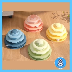 Tháp bóng 3 tầng,tháp bóng mèo kèm bóng cho mèo tự chơi (đủ màu)