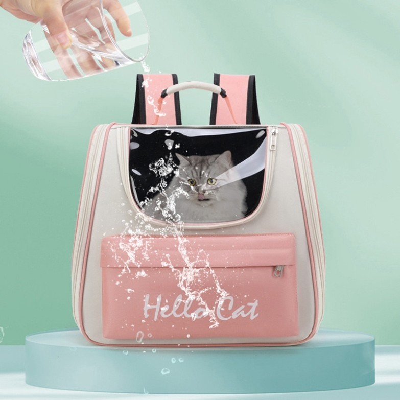 BALO HELLO CAT - Đựng mèo có cửa sổ trong suốt lưu thông không khí