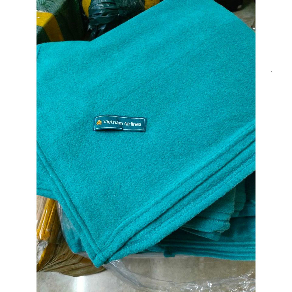 Chăn nỉ xanh VNA kích thước 1mx1m6n (hàng mới)