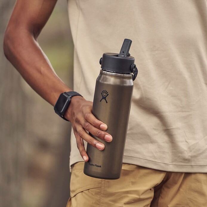 Bình giữ nhiệt Hydro Flask 949 ml Lightweight Wide Flex Straw Cap 32 oz chính hãng, nhẹ, nắp ống hút