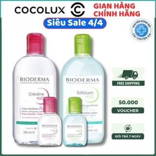 Nước Tẩy Trang Bioderma Sensibio H2O Chính Hãng Cho Da Dầu Mụn Và Da Nhạy Cảm 500ml Cosmetics