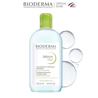 Nước Tẩy Trang Bioderma Sensibio H2O Chính Hãng Cho Da Dầu Mụn Và Da Nhạy Cảm 500ml Cosmetics