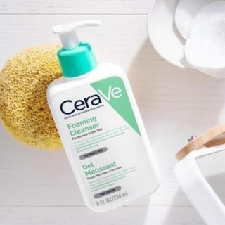 Sữa Rửa Mặt Cerave Sạch Sâu, Dưỡng Ẩm,Dịu Nhẹ Cerave Developed With Dermatologists Foaming Cleanser