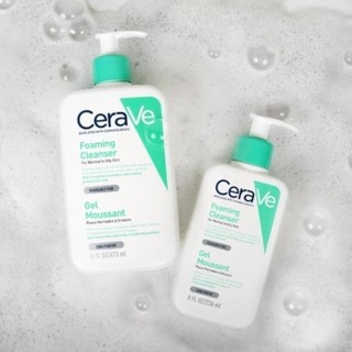 Sữa Rửa Mặt Cerave Sạch Sâu, Dưỡng Ẩm,Dịu Nhẹ Cerave Developed With Dermatologists Foaming Cleanser