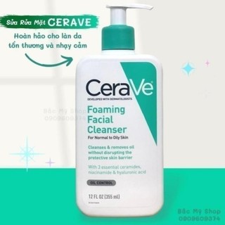 [Chính Hãng] Sữa Rửa Mặt Cerave Bản Pháp Có Bill 236 ML - 473ML