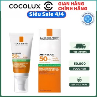 Kem Chống Nắng La Roche-Posay Kiểm Soát Dầu Anthelios XL SPF50+ 50ml LEMON COSMETIC Hasaki chinh hãng