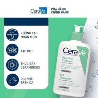 Sữa Rửa Mặt Cerave Bản Pháp Developed With Dermatologists