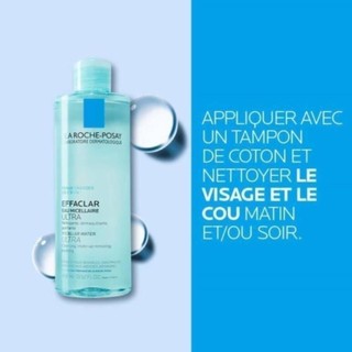 Nước Tẩy Trang La Roche Posay Purifying Micellar Water, Cho Da Dầu Và Da Nhạy Cảm 400ML