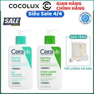 [Chính Hãng] Sữa Rửa Mặt Cerave Bản Pháp Có Bill 236 ML - 473ML
