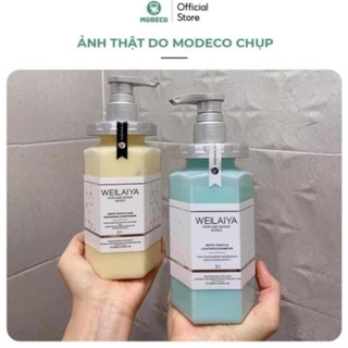 [Chính Hãng] BỘ GỘI XẢ WEILAIYA  PHỤC HỒI TÓC HƯ TỔN ĐA TẦNG NẤM TRUFFLE WEILAIYA