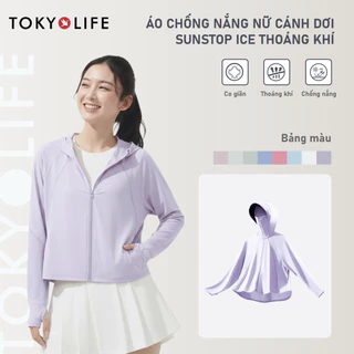 Áo khoác chống nắng TOKYOLIFE SunStop Ice kiểu dáng năng động thoáng khí bảo vệ da toàn diện 40003391