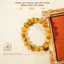 Hoả tốc - Ngọc Đan Tâm - Vòng Tay Thạch AnhTóc Vàng Đồng Trục VIP 10mm - Mệnh Thổ & Mệnh Kim