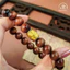 Hoả tốc - Ngọc Đan Tâm - Vòng Tay Mắt Hổ Nâu Đỏ 10mm 5A Phối Charm Lu Thống Tỳ Hưu - Mệnh Thổ & Mệnh Hoả