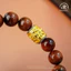 Hoả tốc - Ngọc Đan Tâm - Vòng Tay Mắt Hổ Nâu Đỏ 10mm 5A Phối Charm Lu Thống Tỳ Hưu - Mệnh Thổ & Mệnh Hoả
