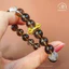 Hoả tốc - Ngọc Đan Tâm | VòngTay Đá Thạch Anh Khói 10mm 2A Và Đá Topaz 10mm 2A Phối Charm Chùy Kim Cang