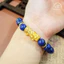 Hoả tốc - Ngọc Đan Tâm - Vòng Tay Ngọc Lưu Ly 10mm 2A Phối Charm Tỳ Hưu - Mệnh Thủy & Mệnh Mộc