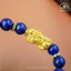 Hoả tốc - Ngọc Đan Tâm - Vòng Tay Ngọc Lưu Ly 10mm 2A Phối Charm Tỳ Hưu - Mệnh Thủy & Mệnh Mộc