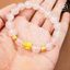 Hoả tốc - Ngọc Đan Tâm - Vòng Tay Ngọc Liên Tâm (Thạch Anh Hồng 10mm 4A) - Mệnh Hỏa & Mệnh Thổ
