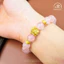 Hoả tốc - Ngọc Đan Tâm - Vòng Tay Ngọc Liên Tâm (Thạch Anh Hồng 10mm 4A) - Mệnh Hỏa & Mệnh Thổ