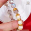 Hoả tốc - Ngọc Đan Tâm - Vòng Tay Xà Cừ 8mm 5A Phối Ngọc Trai 9-10mm 3A - Mệnh Kim & Mệnh Thuỷ