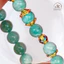 Hoả tốc - Ngọc Đan Tâm - Vòng Tay Amazonite 8mm 2A Phối Charm Lu Nhỏ - Mệnh Thuỷ & Mệnh Mộc