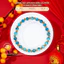Hoả tốc - Ngọc Đan Tâm - Vòng Tay Apatite 6mm 2A Phối Charm Lồng Đèn - Mệnh Thuỷ & Mệnh Mộc