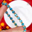 Hoả tốc - Ngọc Đan Tâm - Vòng Tay Apatite 6mm 2A Phối Charm Lồng Đèn - Mệnh Thuỷ & Mệnh Mộc