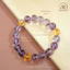 Hoả tốc - Ngọc Đan Tâm - Vòng Tay Ametrine 10mm 2A - Mệnh Thổ