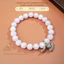 Hoả tốc - Ngọc Đan Tâm - Vòng Tay Đá Kunzite 8mm 3A Phối Charm Pandora - Mệnh Thổ & Mệnh Hoả