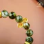 Hoả tốc - Ngọc Đan Tâm - Vòng Tay Mắt Rồng Xanh 10mm 2A Phối Charm Chùy Kim Cang - Mệnh Mộc & Mệnh Hoả