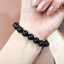 Hoả tốc - Ngọc Đan Tâm - Vòng Tay Đá Thạch Anh Đen 10mm 3A - Mệnh Thuỷ & Mệnh Mộc