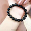 Hoả tốc - Ngọc Đan Tâm - Vòng Tay Đá Thạch Anh Đen 10mm 3A - Mệnh Thuỷ & Mệnh Mộc