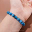Hoả tốc - Ngọc Đan Tâm - Vòng Tay Đá Apatite 8mm 2A - Mệnh Thuỷ & Mệnh Mộc