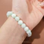 Hoả tốc - Ngọc Đan Tâm - Vòng Tay Angelite 8mm 2A - Mệnh Thuỷ