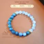 Hoả tốc - Ngọc Đan Tâm | Vòng Tay Lưu Thủy (Aquamarine 7mm 3A & Apatite 8mm 2A) | Mệnh Thủy, Mộc