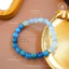 Hoả tốc - Ngọc Đan Tâm | Vòng Tay Lưu Thủy (Aquamarine 7mm 3A & Apatite 8mm 2A) | Mệnh Thủy, Mộc