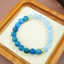 Hoả tốc - Ngọc Đan Tâm | Vòng Tay Lưu Thủy (Aquamarine 7mm 3A & Apatite 8mm 2A) | Mệnh Thủy, Mộc