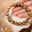Hoả tốc - Ngọc Đan Tâm - Vòng Tay Trầm Vạn Giã Khánh Hòa 12mm - Đa Mệnh