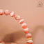 Hoả tốc - Ngọc Đan Tâm - Vòng Tay Đào Hoa Vân Mây 8mm 5A Phối Charm Đính Đá - Mệnh Thổ & Mệnh Hoả
