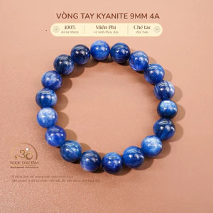 Hoả tốc - Ngọc Đan Tâm - Vòng Tay Đá Kyanite 9mm 4A - Mệnh Thuỷ & Mệnh Mộc