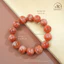 Hoả tốc - Ngọc Đan Tâm - Vòng Tay Đá Mặt Trời 12mm 4A - Mệnh Hoả & Mệnh Thổ