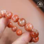 Hoả tốc - Ngọc Đan Tâm - Vòng Tay Đá Mặt Trời 12mm 4A - Mệnh Hoả & Mệnh Thổ