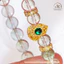 Hoả tốc - Ngọc Đan Tâm - Vòng Tay Đá Fluorite Xanh 8mm Phối Charm Ngọc Bích Hồ Lô - Mệnh Mộc & Mệnh Hoả